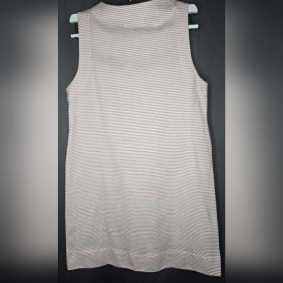 NWT Banana Republic Red And White Striped T-Shirt Mini Dress - Size M - Picture 4 of 8